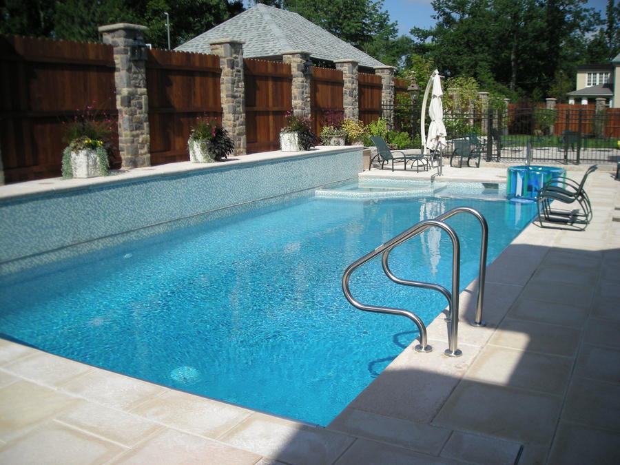 Luna Blue Quartz Inground Pool Finish