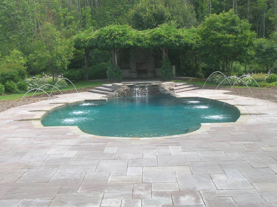 Satin Matrix Emerald Isle Inground Pool