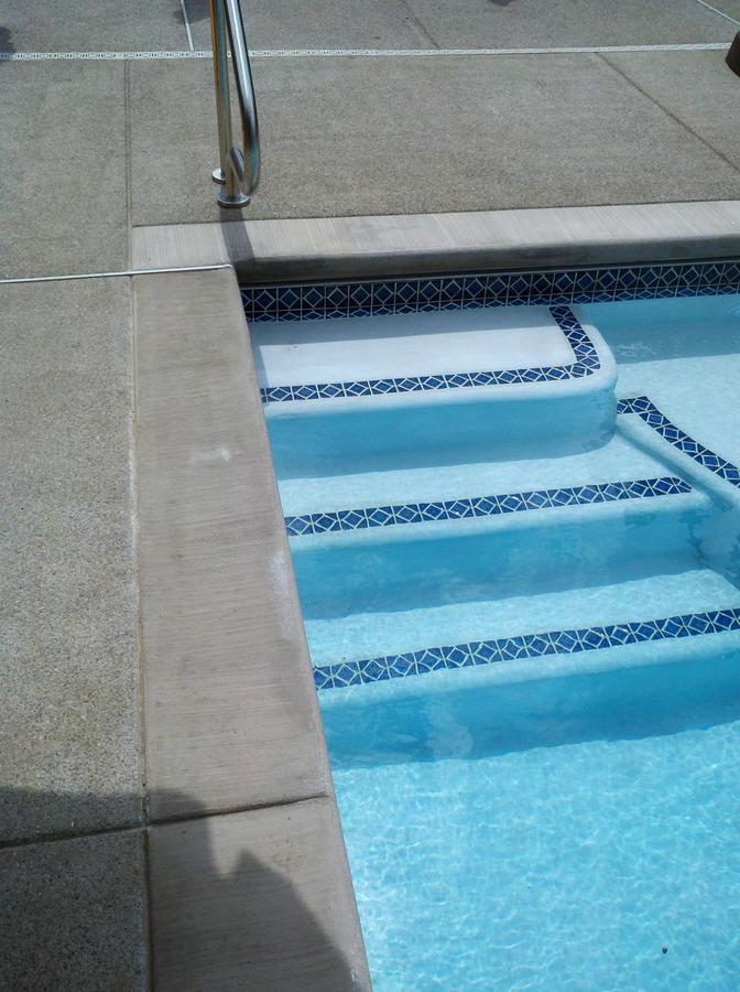 Poured Coping for Inground Pools