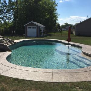 New Plaster Tan Finish for Inground Pools