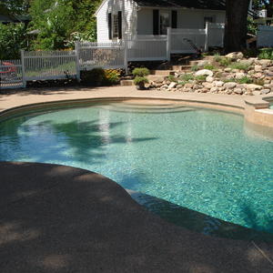 New Pebble Finish for Inground Pools