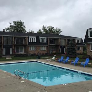 Blue Quartz Apartment Pool